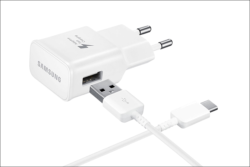 Minh họa cáp sạc chuẩn, an toàn của Samsung